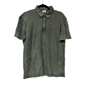 Ag Adriano Goldschmied Olive Polo Shirt